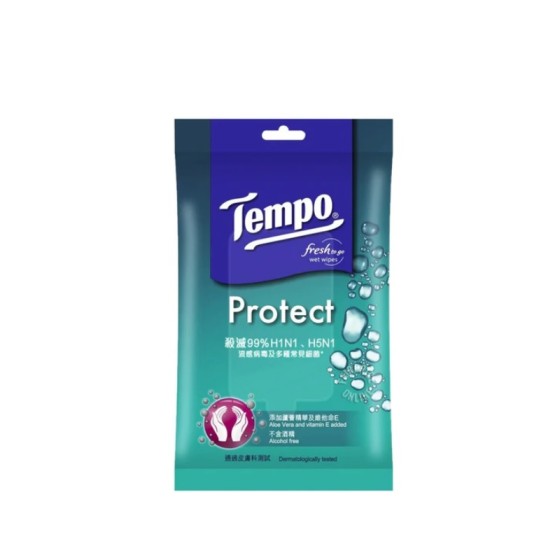 Tempo 抗菌倍護濕紙巾 10片裝