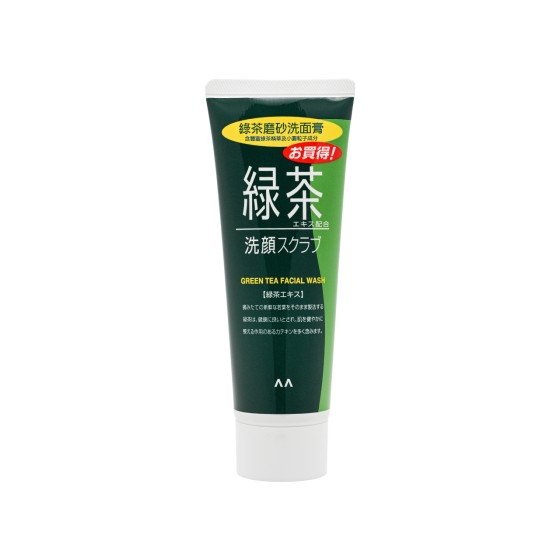 Mandom Corp 綠茶磨砂洗面膏 100克