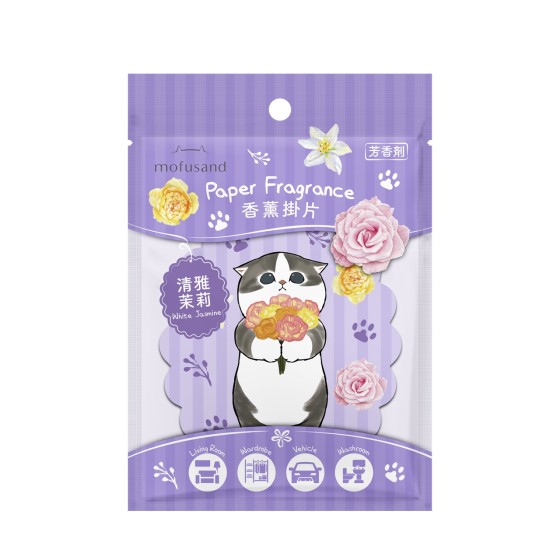 FUJI Mofusand 香薰掛片- 清雅茉莉 1片